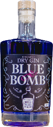 blue bomb dry gin