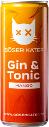 böser kater gin & tonic - mango