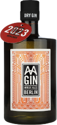 aagin dry gin edition 1963