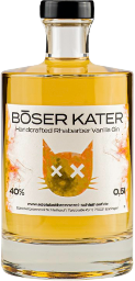 böser kater rhabarber vanilla gin