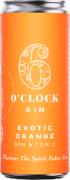 6 o'clock exotic orange gin & tonic