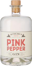 audemus pink pepper gin