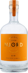 njord distilled mild wildness gin