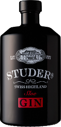 studer's swiss highland sloe gin