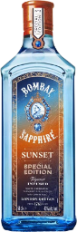 bombay sapphire sunset