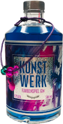 kunstwerk farbenspiel gin