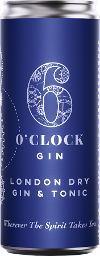 6 o'clock london dry gin & tonic