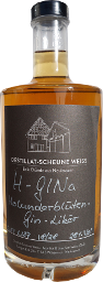 destillat-scheune weiss h-gina holunderblüten gin likör