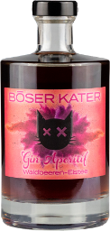 böser kater waldbeeren-eistee gin aperitif 