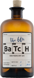 the 60th batch brothers dry gin