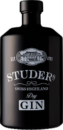 studer's swiss highland dry gin