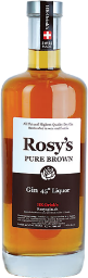 rosy's pure brown gin liquor